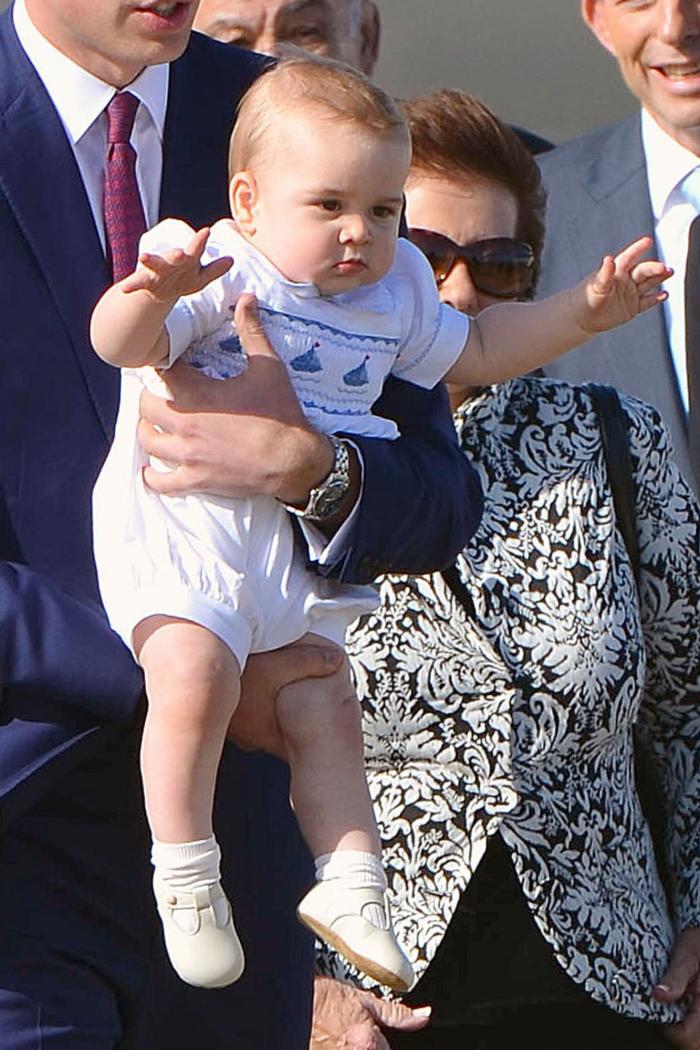 Así ha crecido el príncipe George, el primogénito de los duques de Cambridge