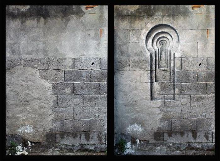 Ruta por los tres trampantojos del artista urbano español Pejac en Estambul (FOTOS)