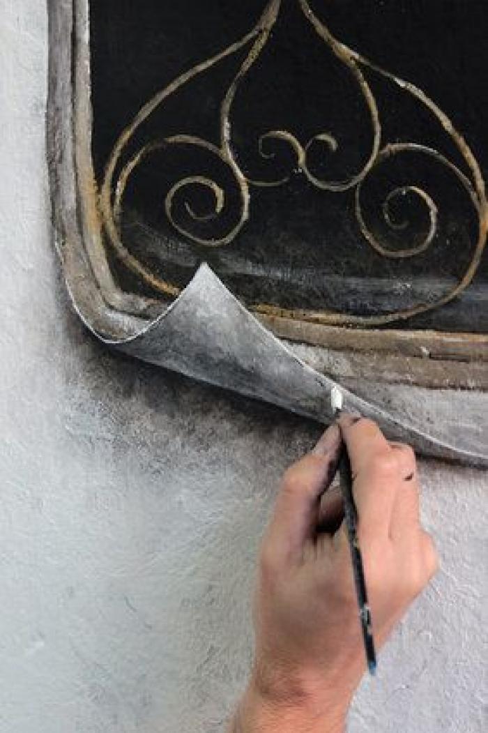 Ruta por los tres trampantojos del artista urbano español Pejac en Estambul (FOTOS)