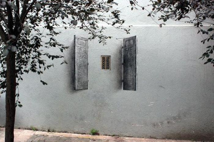 Ruta por los tres trampantojos del artista urbano español Pejac en Estambul (FOTOS)