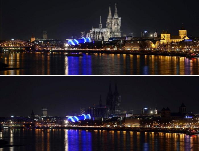 Así ha sido la 'hora del planeta' en todo el mundo (FOTOS)