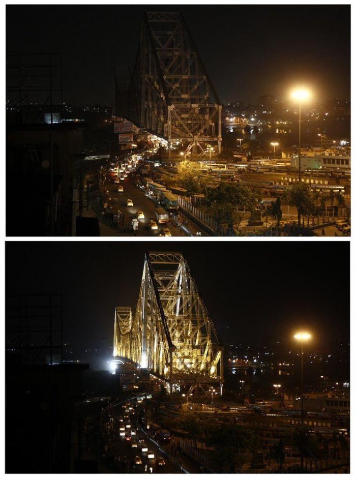Así ha sido la 'hora del planeta' en todo el mundo (FOTOS)
