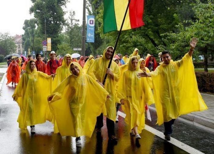 Así recibe Cracovia al papa para la JMJ (FOTOS)