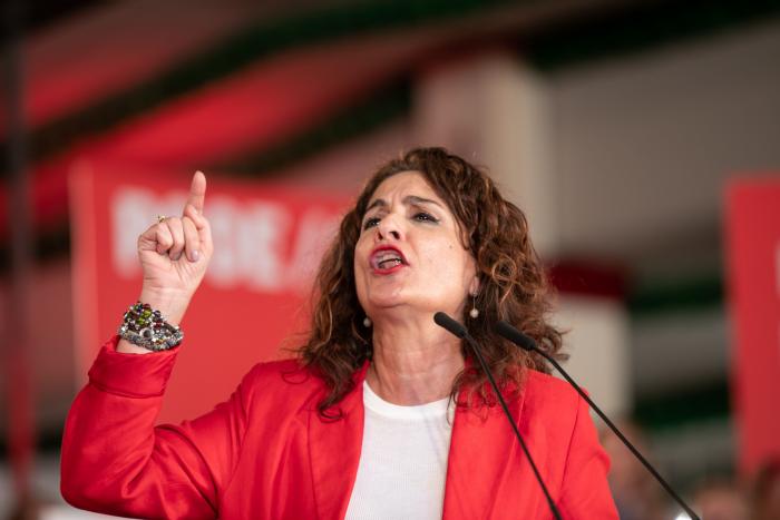 María Jesús Montero, en su salsa