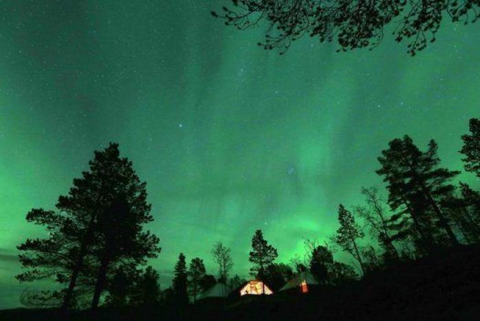 Auroras boreales en Noruega: así es el espectáculo que tiñe el cielo de verde (FOTOS)