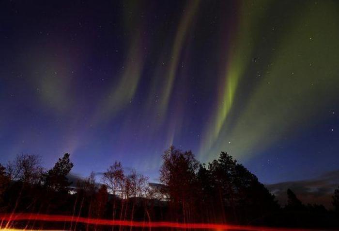 Auroras boreales en Noruega: así es el espectáculo que tiñe el cielo de verde (FOTOS)