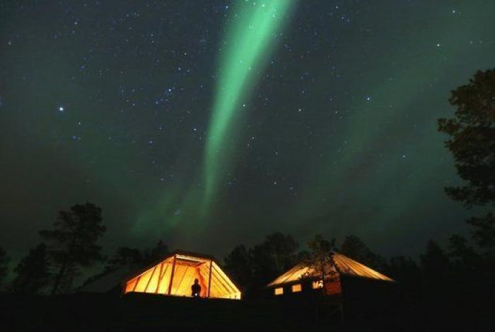 Auroras boreales en Noruega: así es el espectáculo que tiñe el cielo de verde (FOTOS)