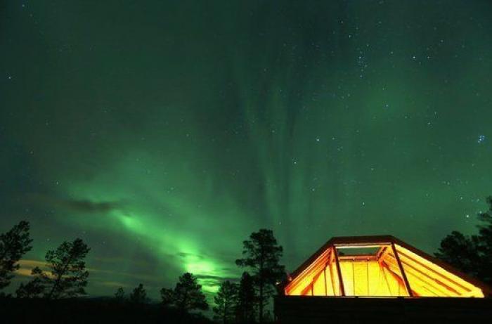 Auroras boreales en Noruega: así es el espectáculo que tiñe el cielo de verde (FOTOS)