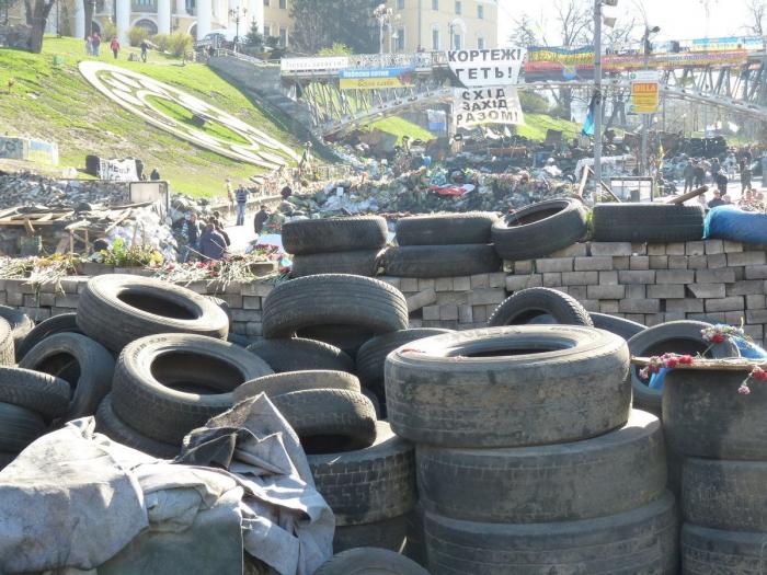 Días uniformados en Kiev