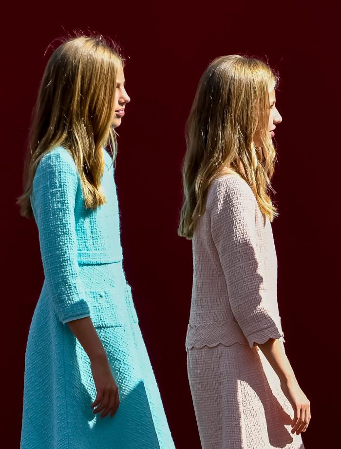 37 veces en las que la princesa Leonor y la infanta Sofía lucieron el mismo peinado