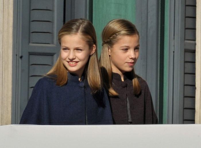 37 veces en las que la princesa Leonor y la infanta Sofía lucieron el mismo peinado