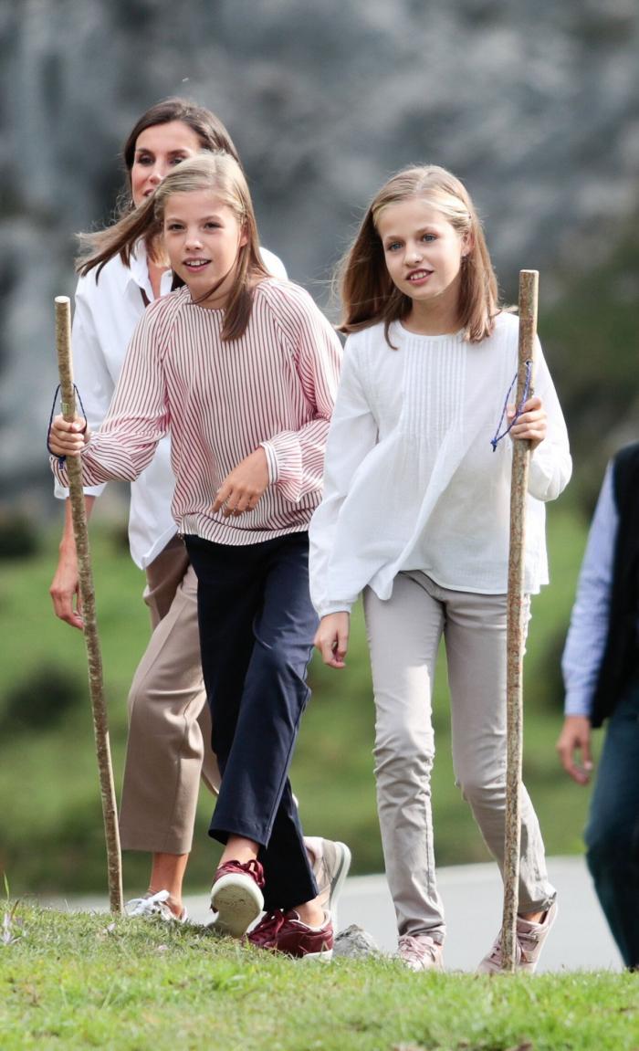 37 veces en las que la princesa Leonor y la infanta Sofía lucieron el mismo peinado