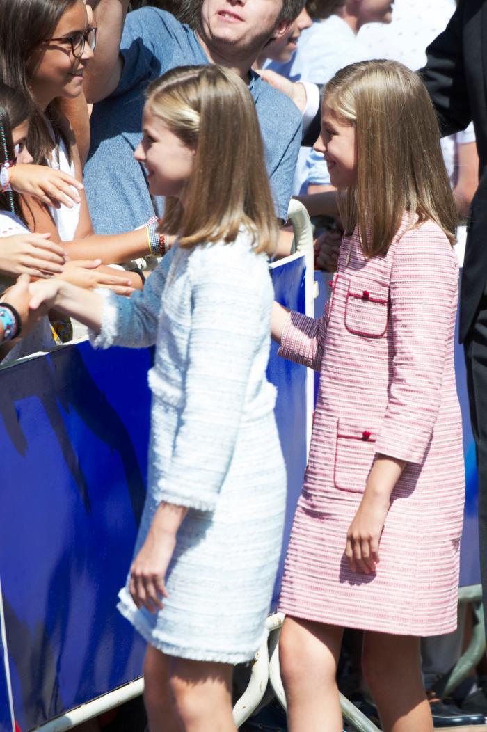 37 veces en las que la princesa Leonor y la infanta Sofía lucieron el mismo peinado
