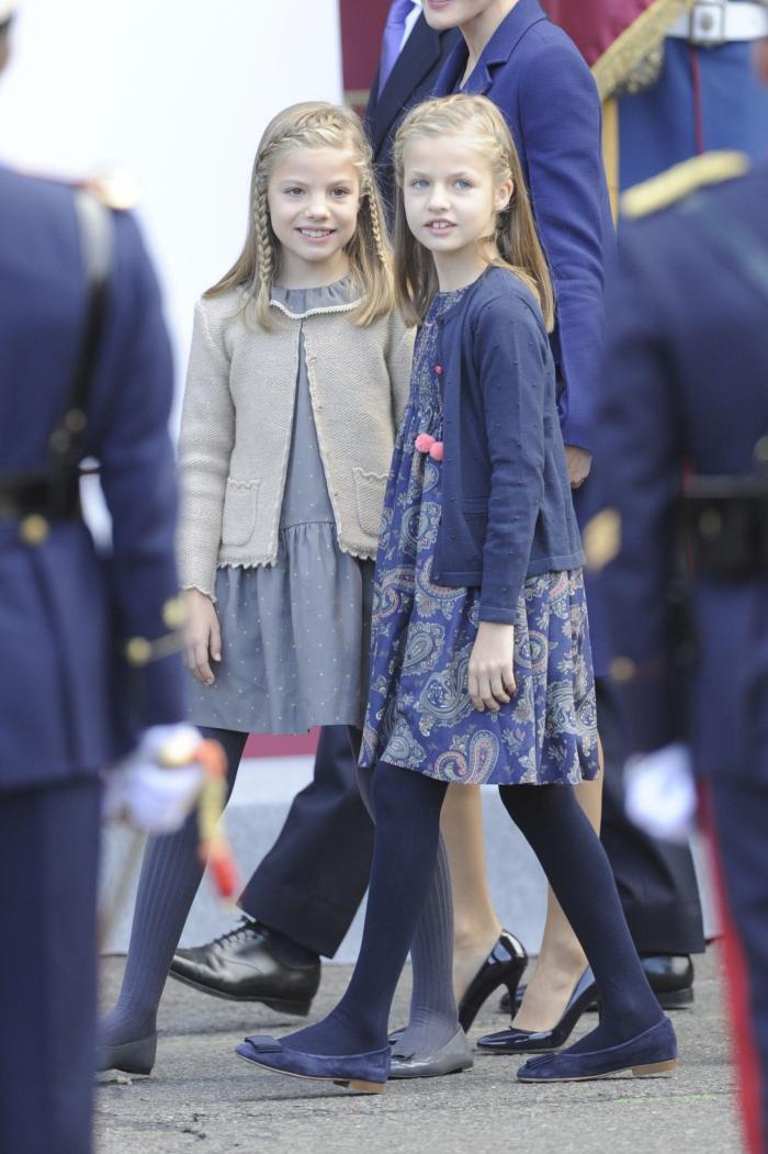 37 veces en las que la princesa Leonor y la infanta Sofía lucieron el mismo peinado