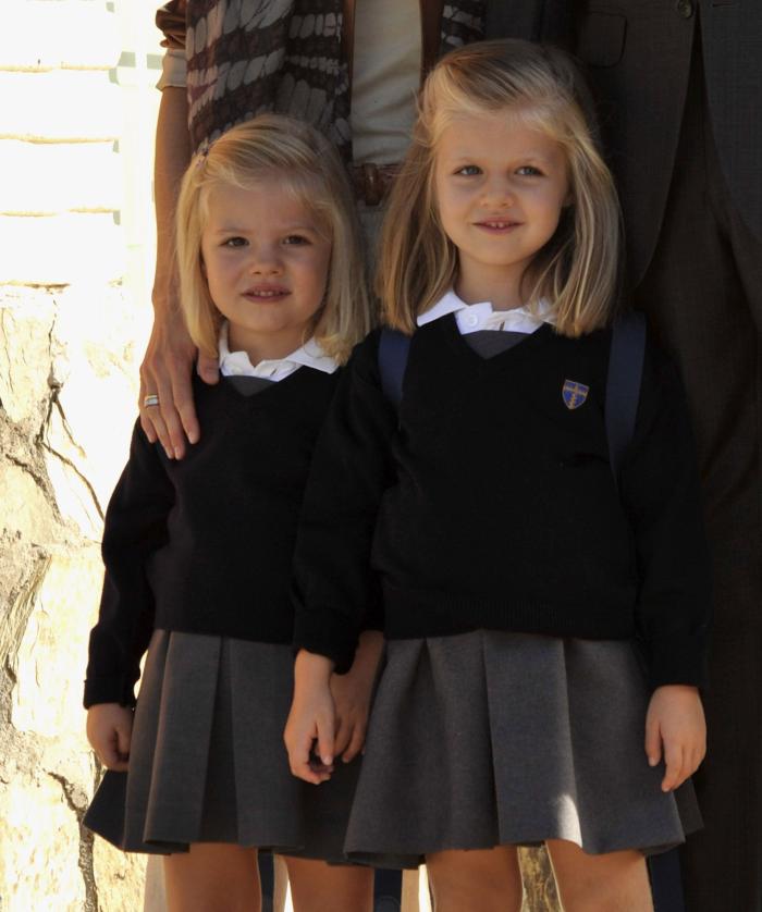 37 veces en las que la princesa Leonor y la infanta Sofía lucieron el mismo peinado