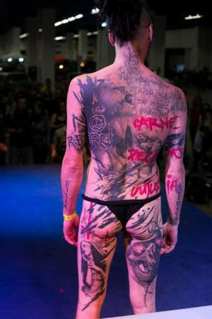 Los mejores tatuajes de la Barcelona Tattoo Expo 2014 (FOTOS)