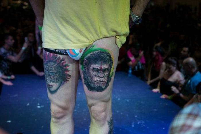 Los mejores tatuajes de la Barcelona Tattoo Expo 2014 (FOTOS)