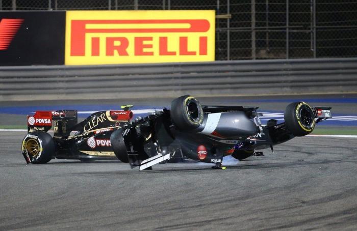 El tremendo accidente de Esteban Gutiérrez en Bahréin (FOTOS)