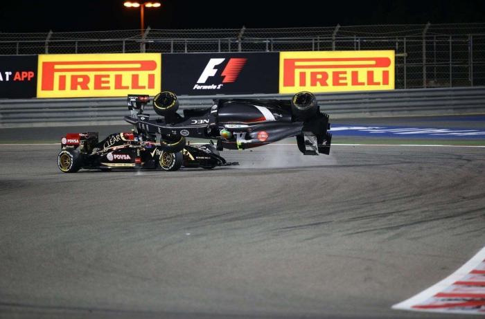 El tremendo accidente de Esteban Gutiérrez en Bahréin (FOTOS)