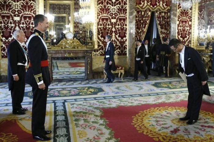 Los nuevos embajadores de Japón, Bélgica, India y Estonia se presentan ante Felipe VI (FOTOS)
