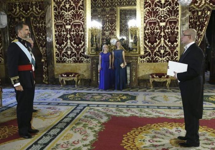 Los nuevos embajadores de Japón, Bélgica, India y Estonia se presentan ante Felipe VI (FOTOS)