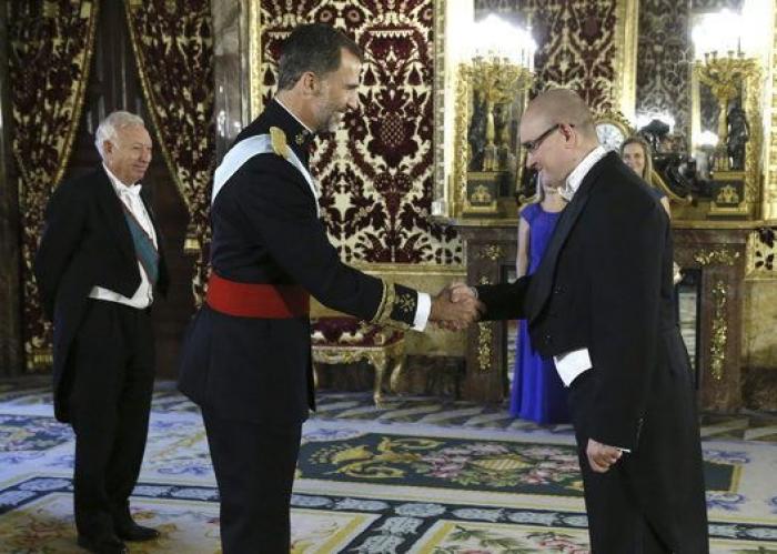 Los nuevos embajadores de Japón, Bélgica, India y Estonia se presentan ante Felipe VI (FOTOS)