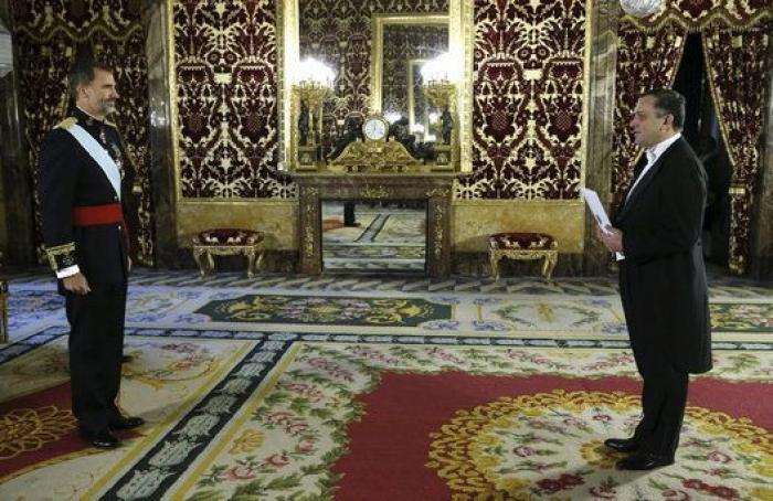 Los nuevos embajadores de Japón, Bélgica, India y Estonia se presentan ante Felipe VI (FOTOS)