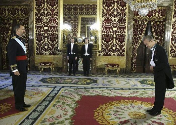 Los nuevos embajadores de Japón, Bélgica, India y Estonia se presentan ante Felipe VI (FOTOS)