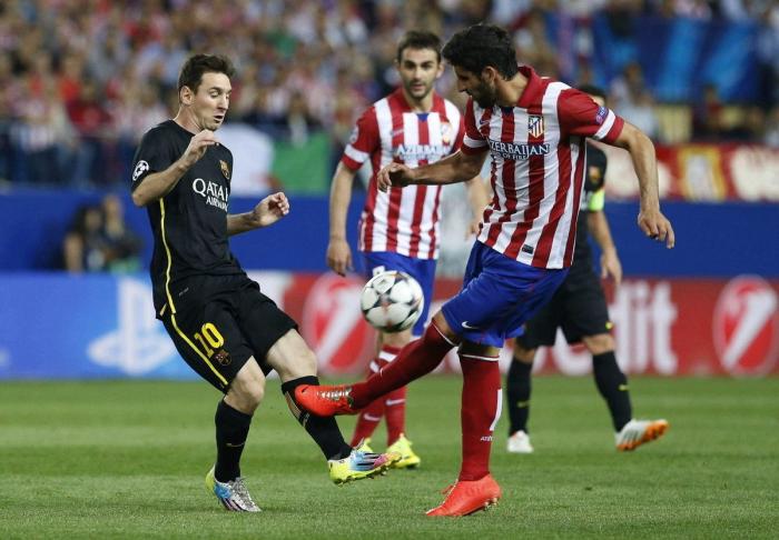 Gesta del Atlético ante el Barcelona (1-0)