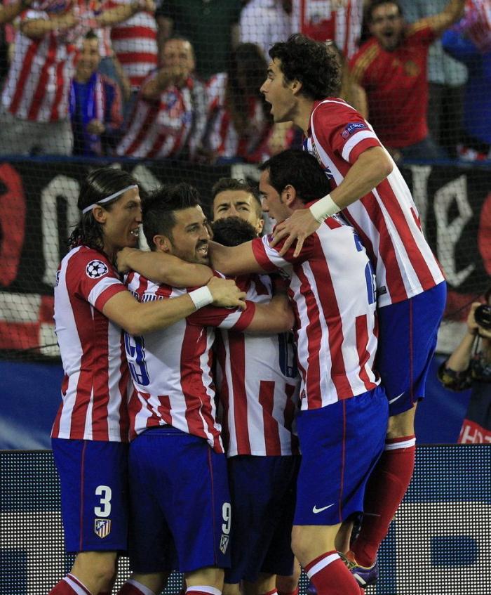 Gesta del Atlético ante el Barcelona (1-0)