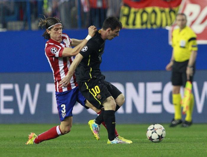 Gesta del Atlético ante el Barcelona (1-0)