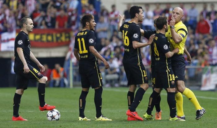 Gesta del Atlético ante el Barcelona (1-0)