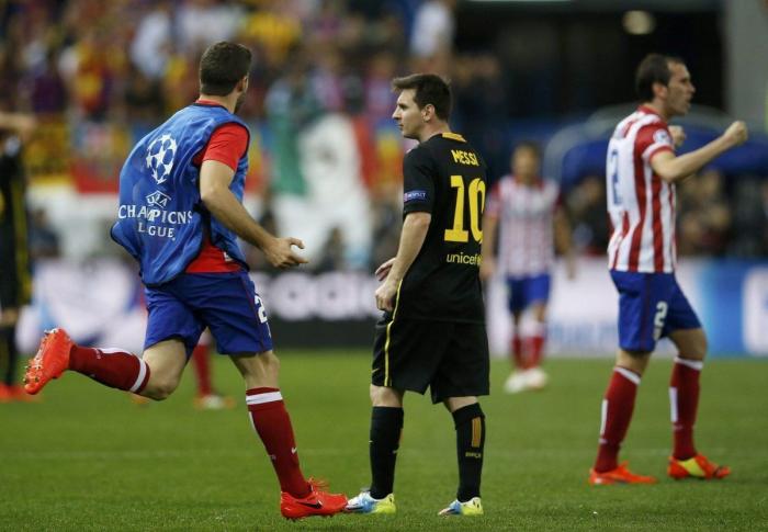 Gesta del Atlético ante el Barcelona (1-0)