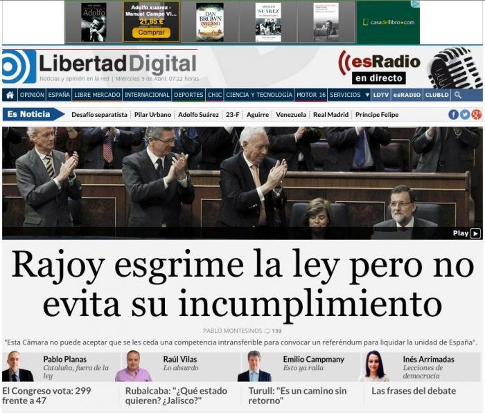 Los aplausos del PP a Rubalcaba