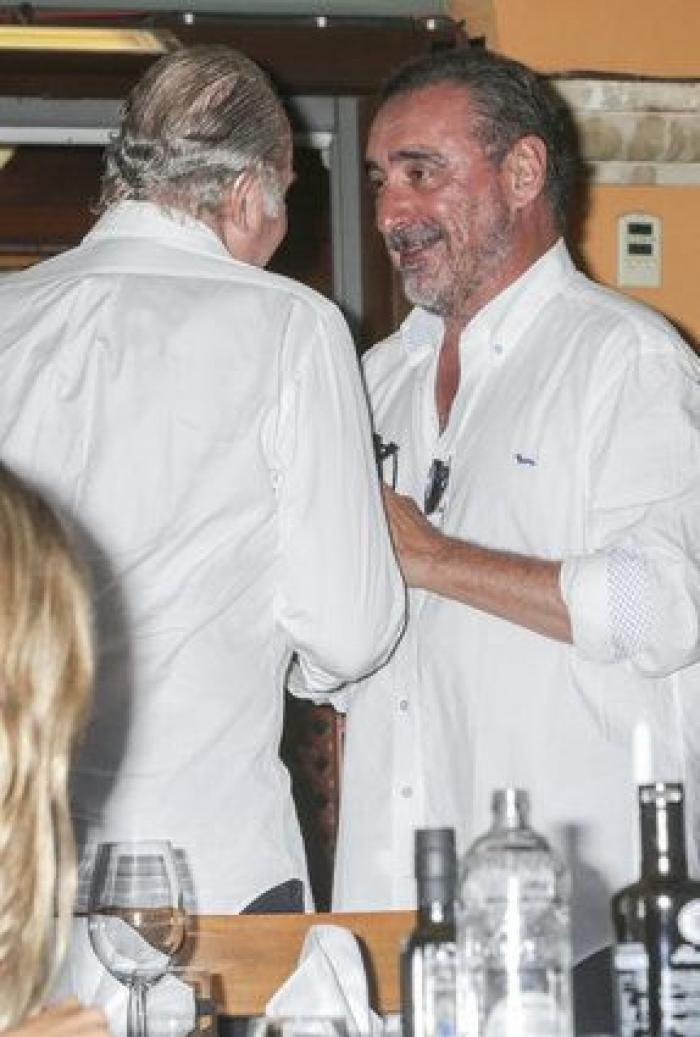 La Familia Real llega a Mallorca: primera cena al completo