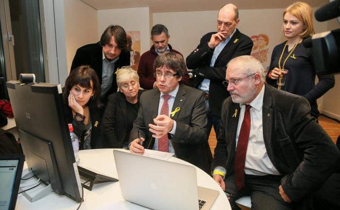 Puigdemont: "La república catalana ha ganado a la monarquía del 155"