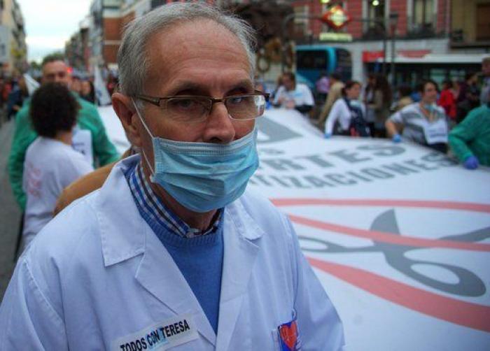 Cientos de personas marchan en Madrid en apoyo a Teresa Romero (FOTOS)