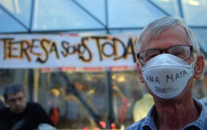 Cientos de personas marchan en Madrid en apoyo a Teresa Romero (FOTOS)