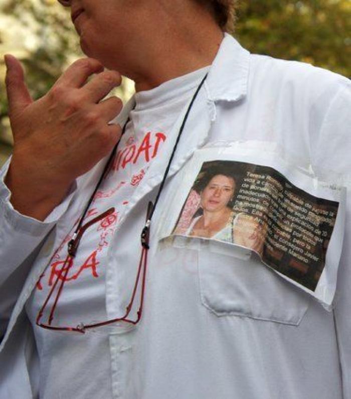 Cientos de personas marchan en Madrid en apoyo a Teresa Romero (FOTOS)