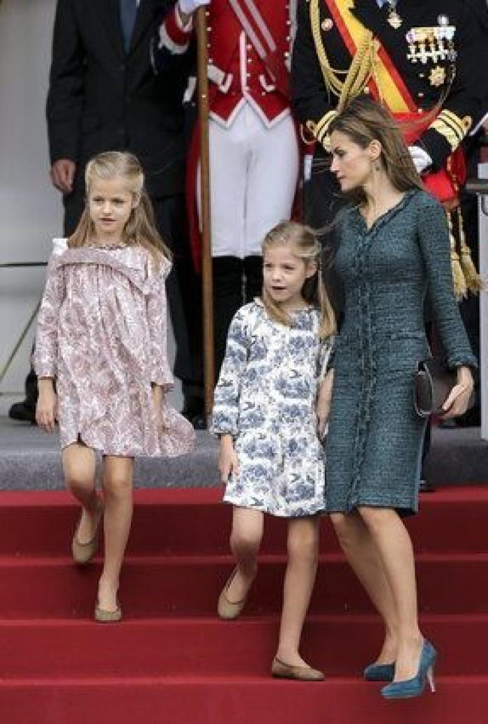 El desfile de Leonor y Sofía (FOTOS)