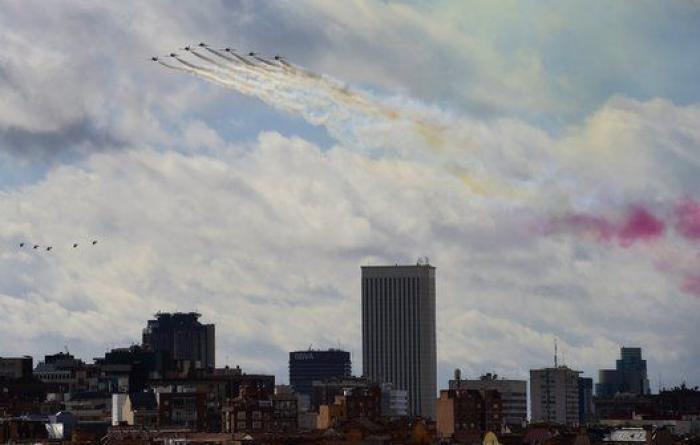 Desfile del 12 de octubre: Así ha sido el primer desfile presidido por Felipe VI