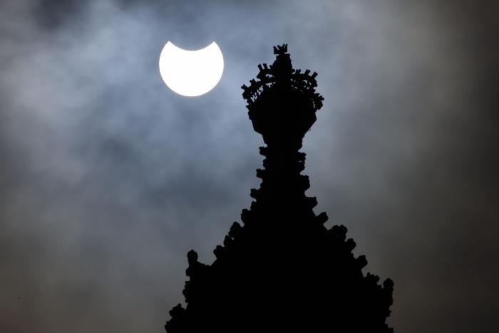 Las mejores fotos del eclipse solar