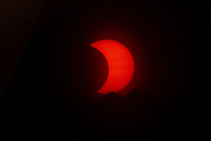 Las mejores fotos del eclipse solar
