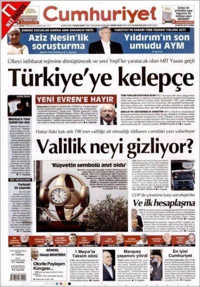 La muerte de García Márquez en las portadas de la prensa mundial