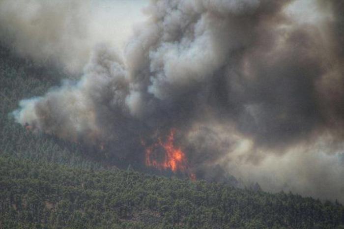 Las impactantes imágenes del incendio de La Palma