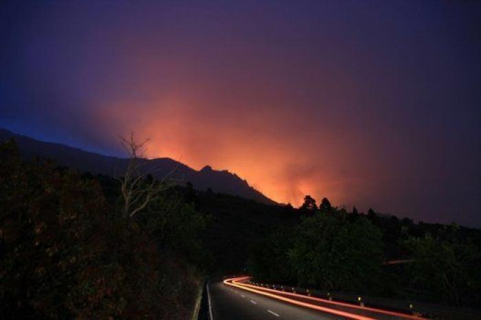 Las impactantes imágenes del incendio de La Palma