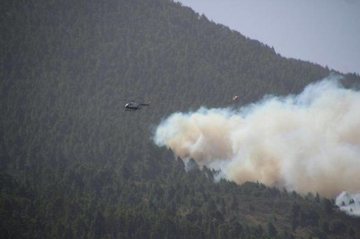 Las impactantes imágenes del incendio de La Palma