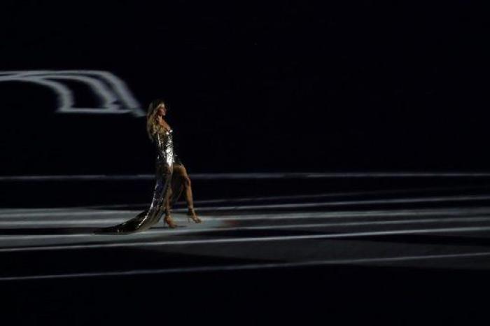 Así fue la esperada aparición de Gisele Bündchen en la inauguración de Río 2016