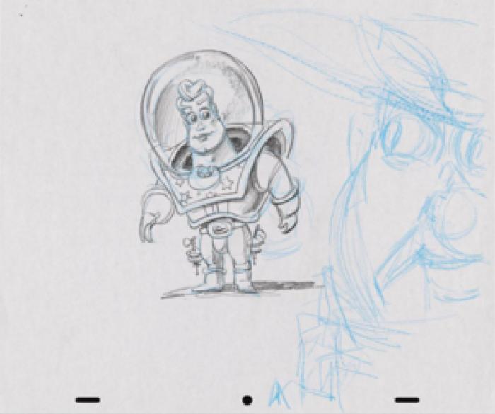 Las fotos nunca vistas de Buzz Lightyear: cómo iba a ser y qué nombres se barajaron al crearlo