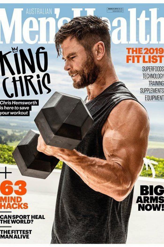 Chris Hemsworth deja en 'shock' a internet con esta foto de su brazo